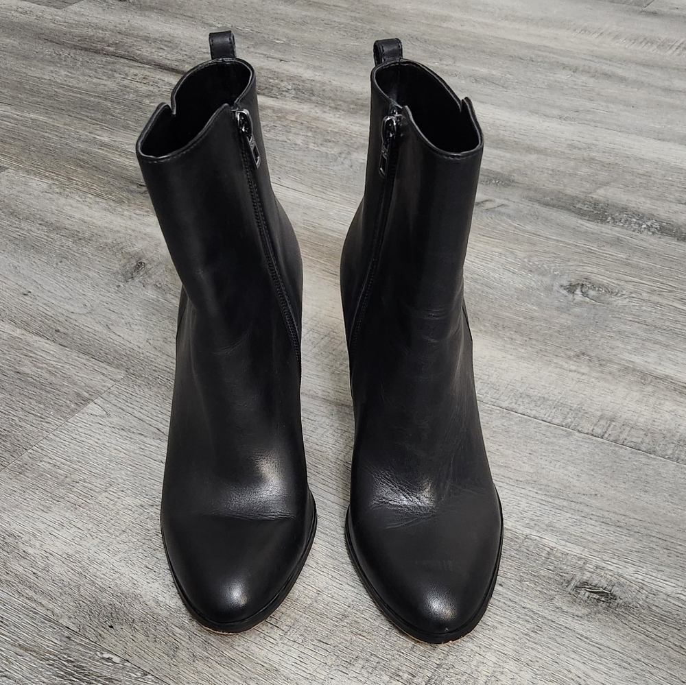 Coach Jemma Black Ankle Boots WORN ONCE - Picture 8 of 12